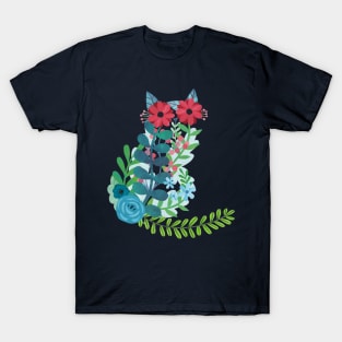 Flower cat 2 T-Shirt